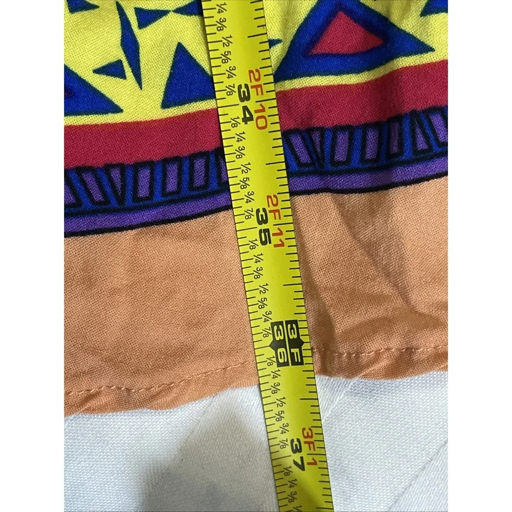 Flying Tomato Women's Small Elastic Waist Boho Vibrant Rayon Maxi Long Skirt - Picture 8 of 8